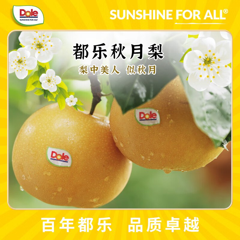 都乐 羊脂秋月梨 净重1.6kg