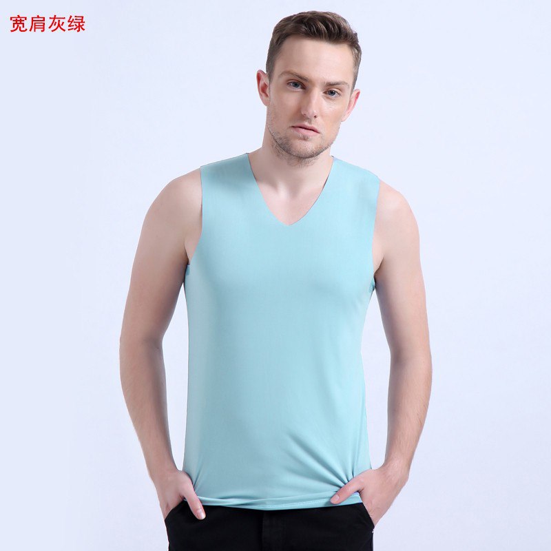 男士冰丝背心可打底/外穿7.9