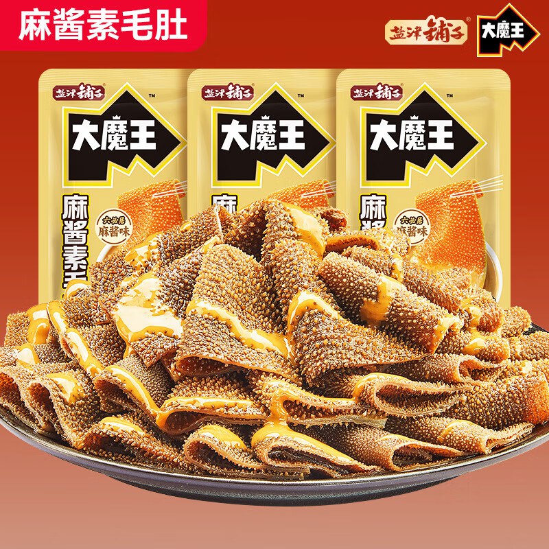 盐津铺子 魔芋麻酱素毛肚450g/约50包