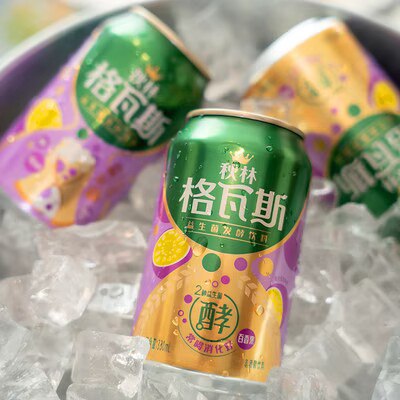 0点开始 15.9💵【秋林旗舰店】格瓦斯益生菌发酵饮料330ml*6罐)k5ABWSQqRNT)/ CZ11//