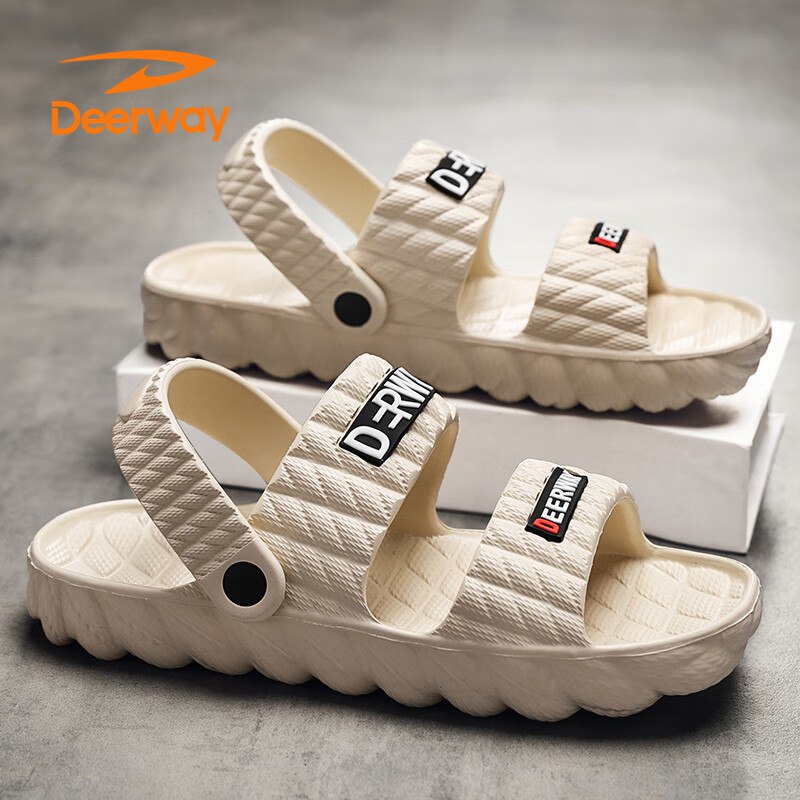 德尔惠（DEERWAY）凉鞋男2025夏季沙滩鞋11.2元