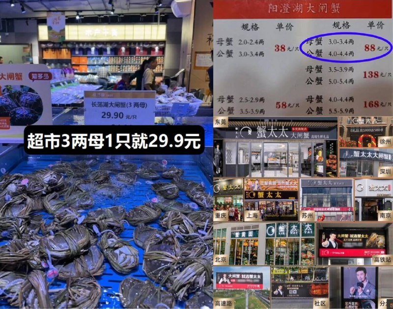 蟹卡快！他家今年第一波开卖‼17w 粉丝大店！年年都推他家☀限时买3送1，买6送2 可开发.票趁好圿囤几张！送领导/老丈人👍