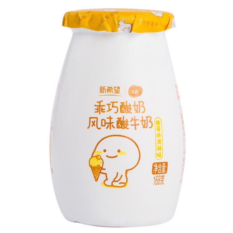 新希望 乖巧 曲奇冰淇淋 168g*6 酸奶酸牛奶风味发酵乳