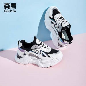 0点开始  79元【SENMA森马旗舰店】夏季透气百搭厚底老爹鞋(czWz2qyywiy)/