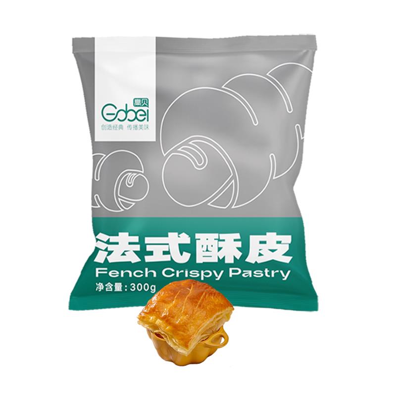 高贝 Gobei 法式酥皮50g*6片概率砸落69-20，拍3件24.22