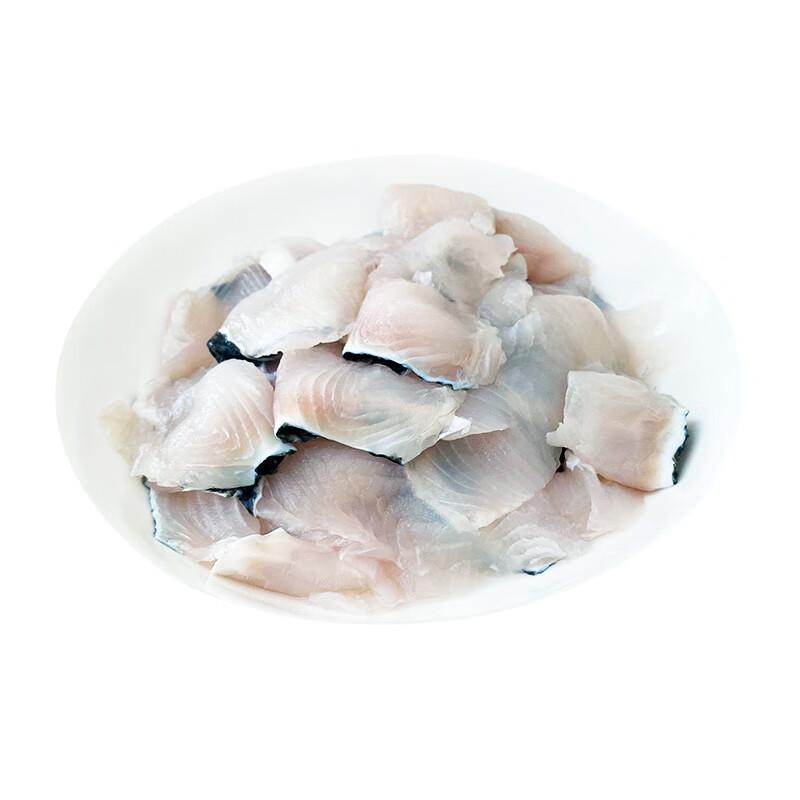 加米啰冷冻免浆黑鱼片 500g 拍7件61.84亓