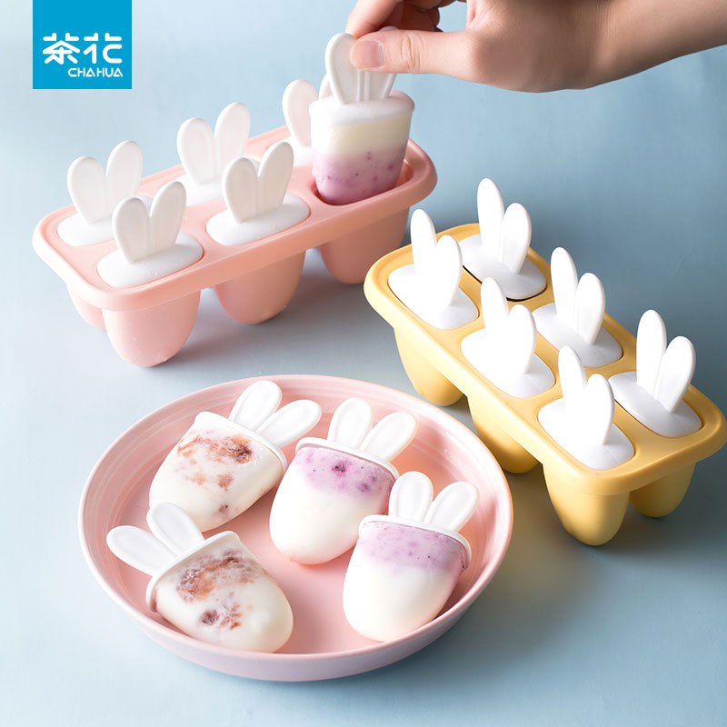 14.9元【茶花旗舰店】家用卡通DIY自制雪糕模具￥Tnaa27IYMzF￥/