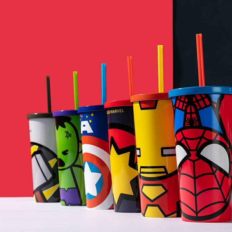 1MINISO名创优品漫威卡通系列冰杯500ml商品下有100-70专区(e3n9cgosTSv)/