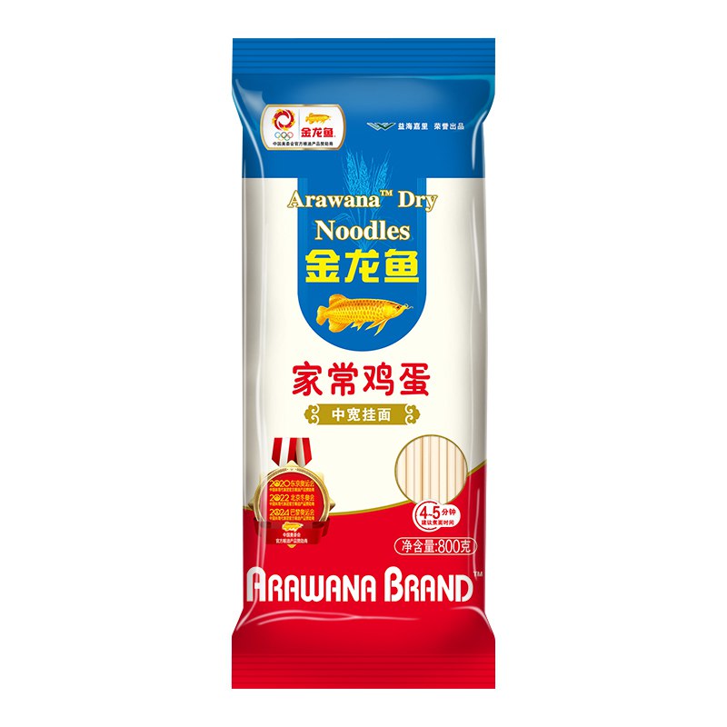 金龙鱼 面条 家常系列 鸡蛋挂面800G
