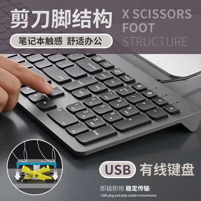 14💵 冰狐旗舰店有线键盘电脑笔记本通用键盘)IvgWW0dtsBs)/ CZ11//