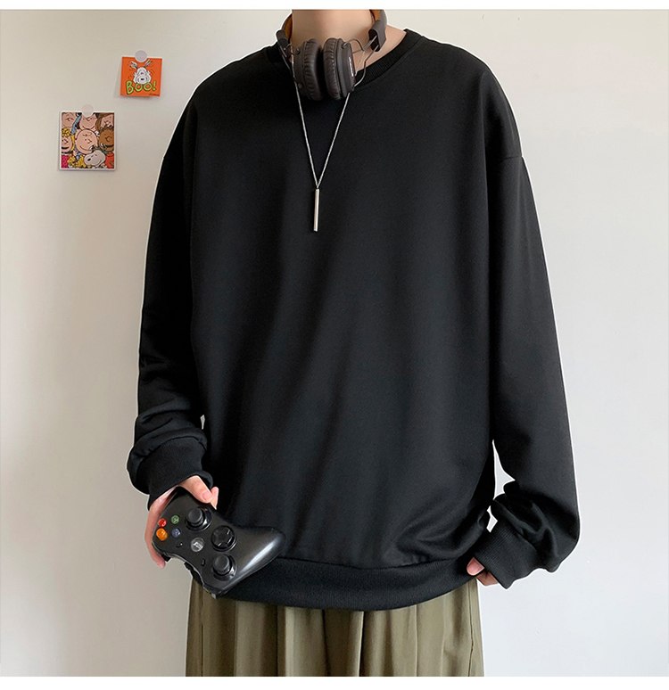 19.9元 文艺男女旗舰店男潮ins宽松卫衣多色可选(wrjkcCisdjY)/