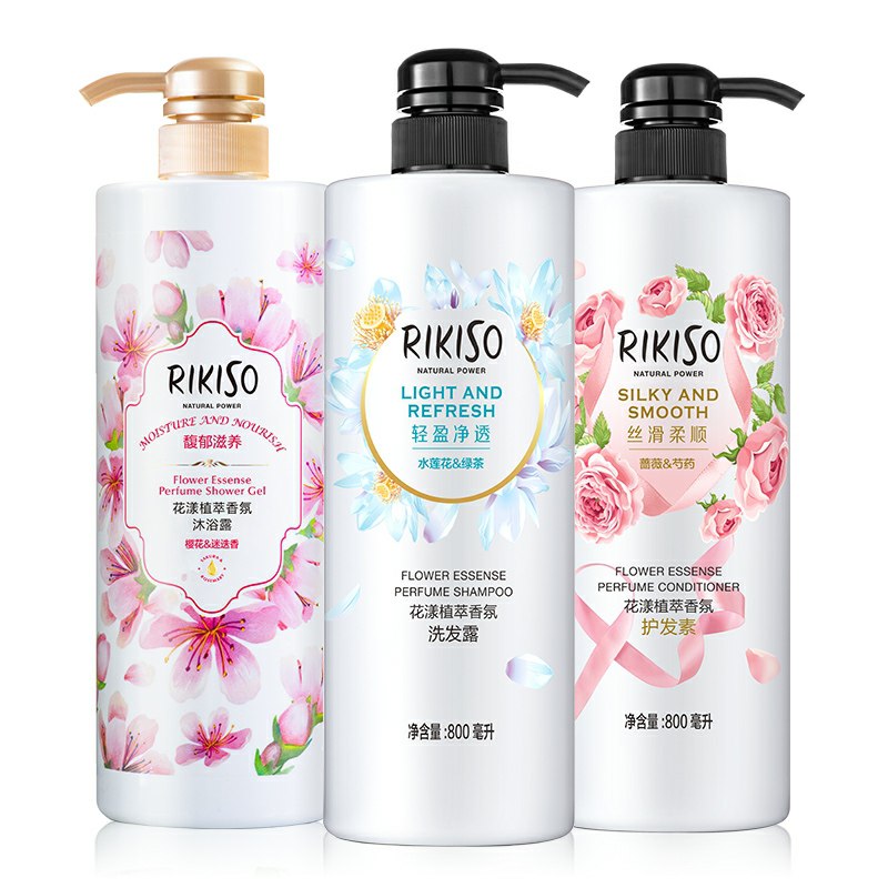 19.9元 立白RIKISO樱花沐浴露洗发水800ml(fZL9cwugT9I)/