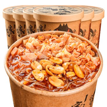 17.9元嗨吃家重庆酸辣粉102g*6桶，拍2件34.8元入手12桶！抢券+下单：