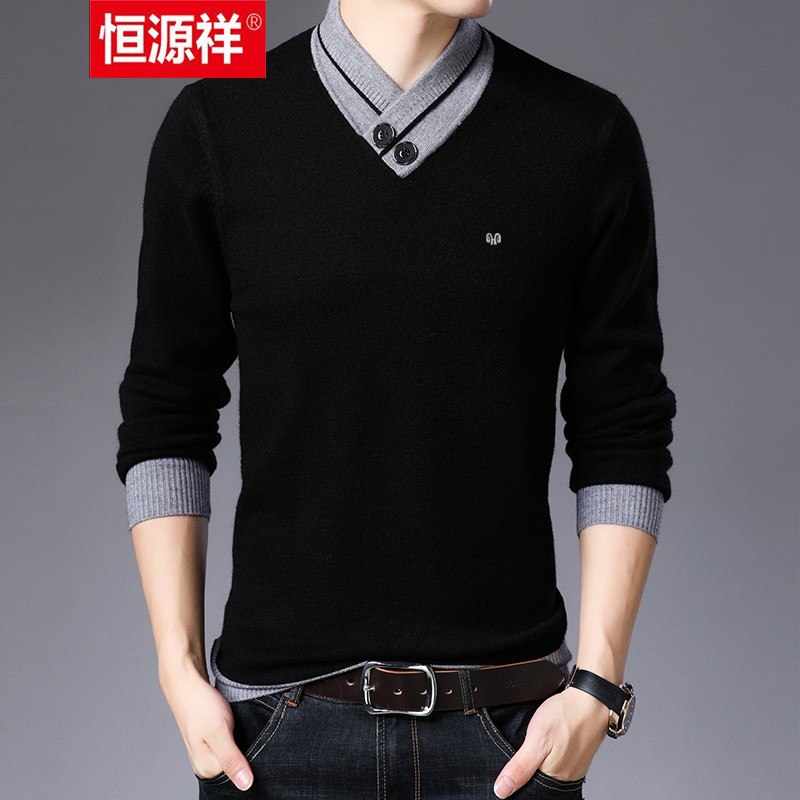 恒源祥男士打底衫，一件39，两件59
