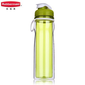 【京东】乐柏美 双层户外运动便携水壶500ML  