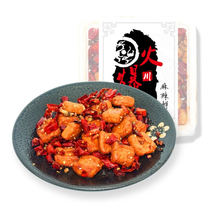 福成美食家 火爆鱼豆腐150g 川味麻辣大厨出品 方便菜早餐 午餐 晚餐 夜宵休闲小吃凉菜