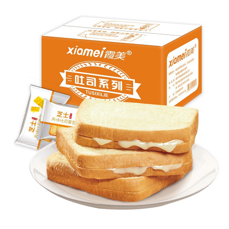霞美乳酸菌夹心吐司面包