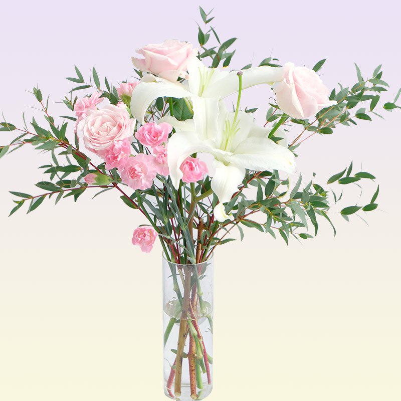 如领到极速版9.9-5巻京东鲜花 设计款混合花束【6.11包邮】