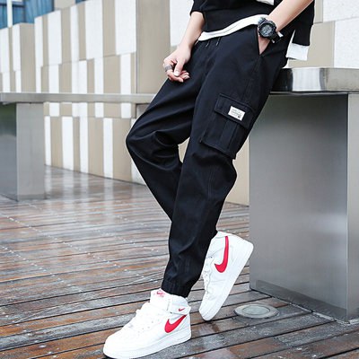0点开始 29.9元【黎狮玛旗舰店】男士休闲潮牌束脚工装裤(S5Sc2HB9AgW)/