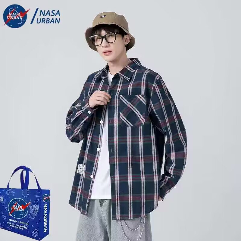 59.9💵  多款可选NASA联名秋季新款男士衬衫)XXsqdw8rp5P)/ CZ11//