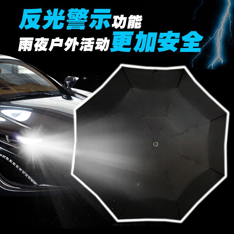 10点开始 拍下15.8元 鱼中飞全自动十骨折叠雨伞(XJC0Xu4fRSq)/  红包：