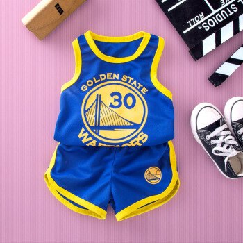 男童背心篮球服套装 29.9元