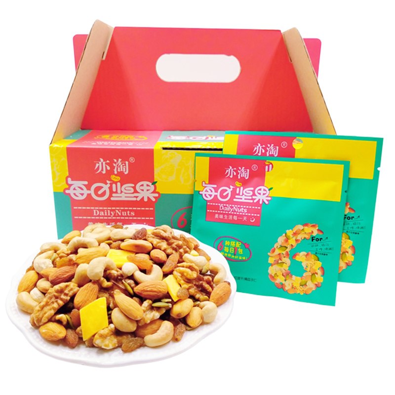 5.99元 【亦淘旗舰店】每日坚果组合装15g*7袋(CVHhXe9DvuC)/