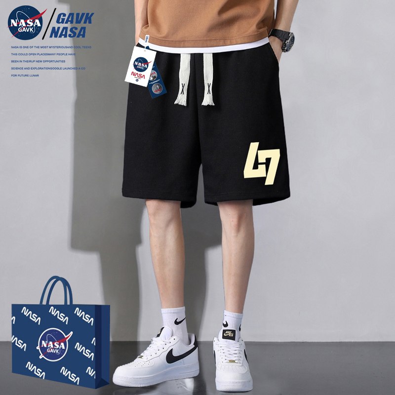 59💵 GAVK旗舰店NASA夏季潮牌5分情侣裤)hNQAdHRIO2Q)/ CZ11/