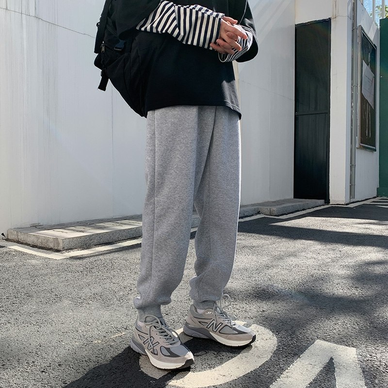 1. 领券 加入购物车1份文艺男女店  头部服饰大店加绒裤潮流ins韩版百搭休闲裤(ecr0cp9XXUn)/