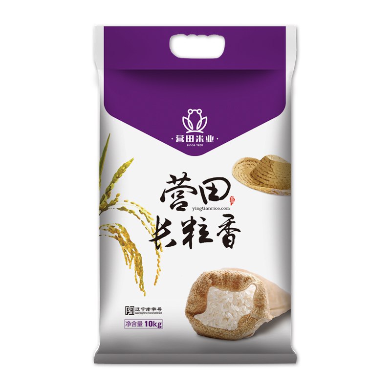 【京东】营田 大米 长粒香 大米10kg 20斤 东北大米 2019年新米东北大米粳米 现磨真空包装