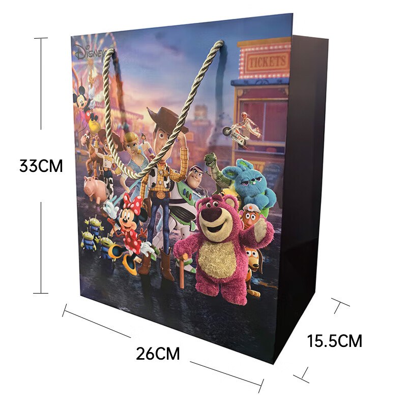 迪士尼（Disney）玩具总动员手提袋（26*15.5*33cm）