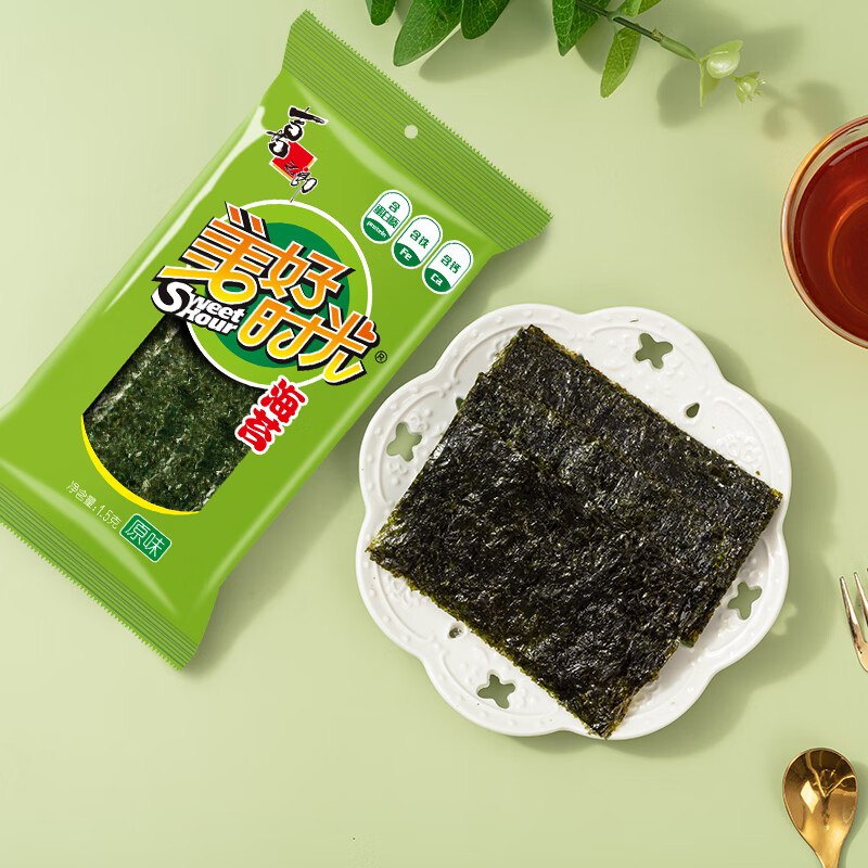 美好时光 原味海苔 1.5g/袋