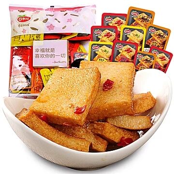 天猫超市 口水娃 鱼豆腐500g袋 拍5件叠加140-10券87元包邮 (Pzoe1Jd2uRz)