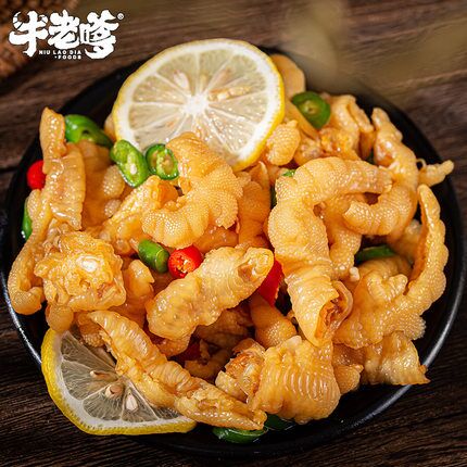 18.9元 【牛老嗲旗舰店】买一送一共到手 2盒柠檬酸辣无骨凤爪200g(fmGtcIniNzn)/