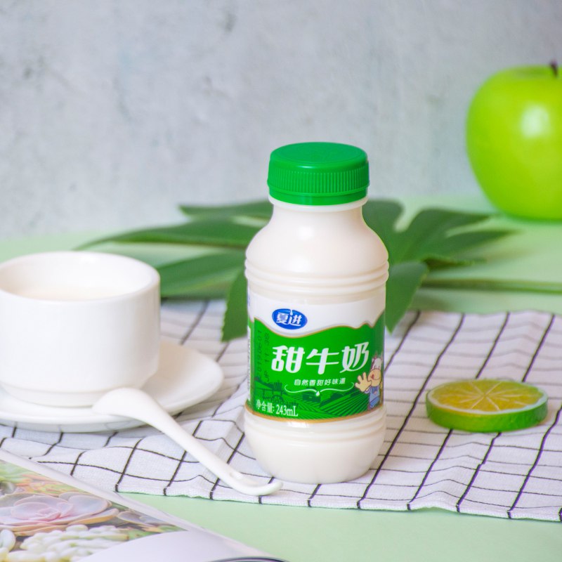 夏进甜牛奶整箱15瓶装243ml  (Sh5p1r8LZaS)   47.8亓