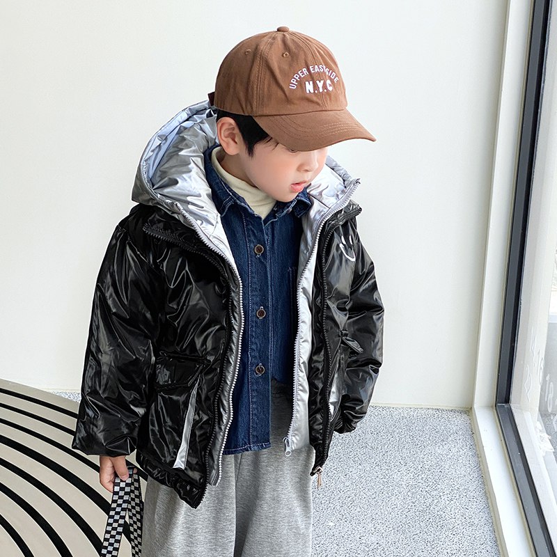 59.9💵 迪士新品中小童夜光背标假两件儿童羽绒服)XpasdCirLjt)/ CZ11/