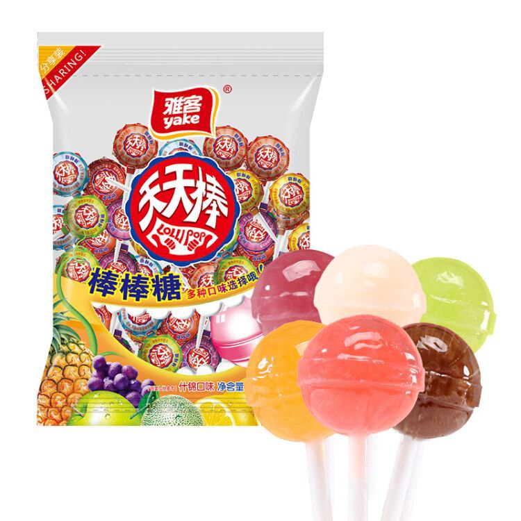 【京东】雅客 天天棒水果味棒棒糖630g 休闲零食糖果（约60支）新年春节年货