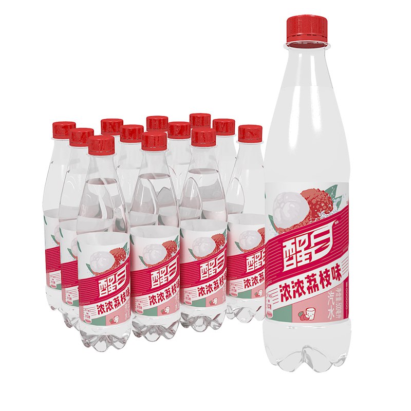 【 2】京东东北地区可看看 14.9亓可口可乐（Coca-Cola）醒目荔枝口味 碳酸饮料 500ml*12瓶