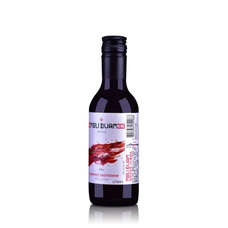 智利 魅利 赤霞珠 干红葡萄酒187.5ml 红酒