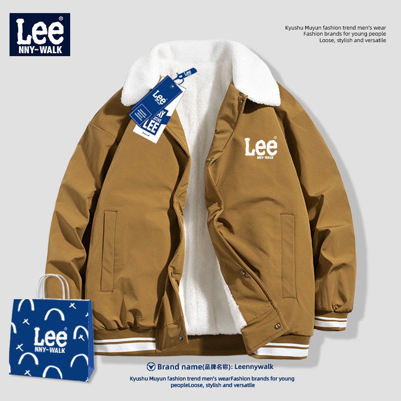 129元 lee联名版冬季情侣百搭加厚棉服)PEwFdaXkOff)/ CZ11//上身效果超赞  衣服质量不错这个价位+版型 可冲件日常穿啦双11超红：