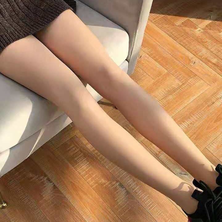 丝袜女春秋款光腿薄绒神器秋冬裸感超自然防勾丝肉色打底裤连裤袜，5.93元