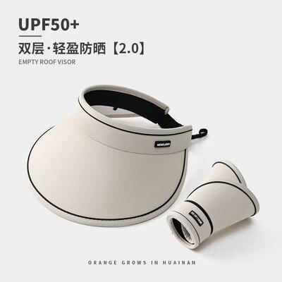 0点开始 19💵【无橘旗舰店】UPF50+空顶防晒遮阳帽)4x8zdIetJcv)/ CZ11//