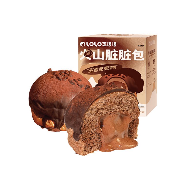 24.9元 芝洛洛旗舰店爆浆脏脏包共120g*3盒)YyTVdaNvocs)/ CZ11/双11超红：