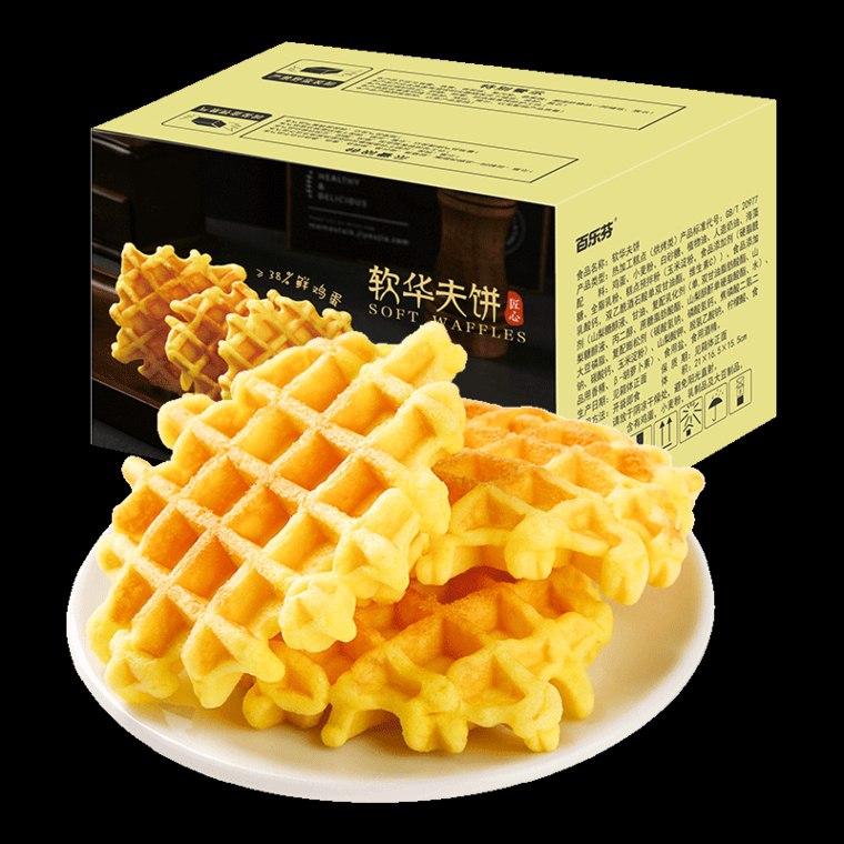 先领券/零点后下单百乐芳华夫饼整箱拍两件15.8元共800g  (FdTs1ywkuAB)