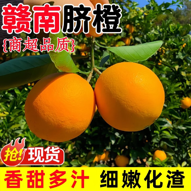 24.8元 橙之味江西赣南脐橙净重9斤