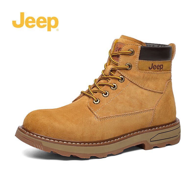 Jeep 吉普马丁靴英伦百搭休闲时尚男鞋子