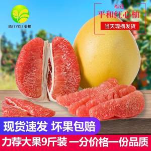 14.8元 新鲜采摘 坏果包赔福建平和红心柚子净重5起)CWtF2zaoSq1)/ CZ11/果肉多！口感脆甜，超好吃！