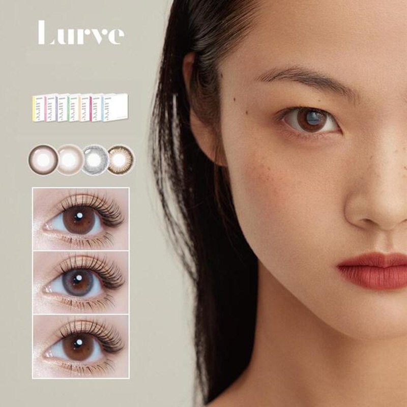 39.9元 lurve隐形眼镜旗舰店lurve氛围自然美瞳日抛*10片(KEA02mESIpH)/