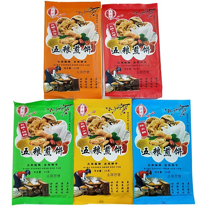 东北手工五谷杂粮煎饼5种混合口味19.9