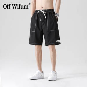 0点 39.9💵【OFF-WIFUM】夏季新款冰丝短裤薄款五分裤)yjuKdpbxGrz)/ CZ11//潮流多口袋！超多款可选！全品券 d.618day.com/618